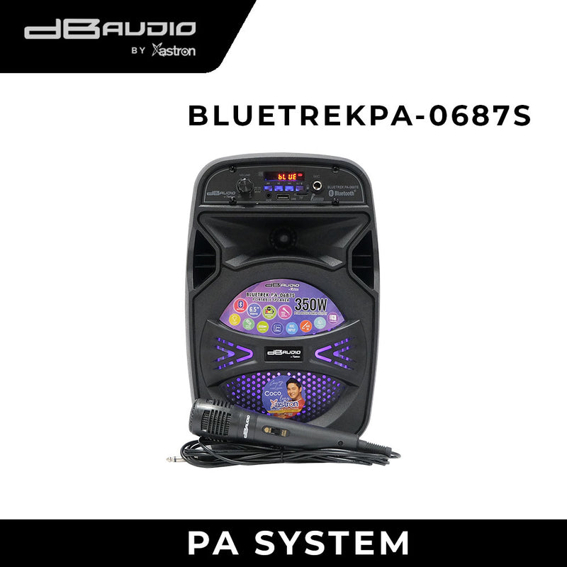 dB Audio BLUETREKPA-0687S PA System