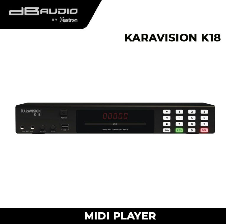dB Audio By Astron KARAVISION K18 Midi Player