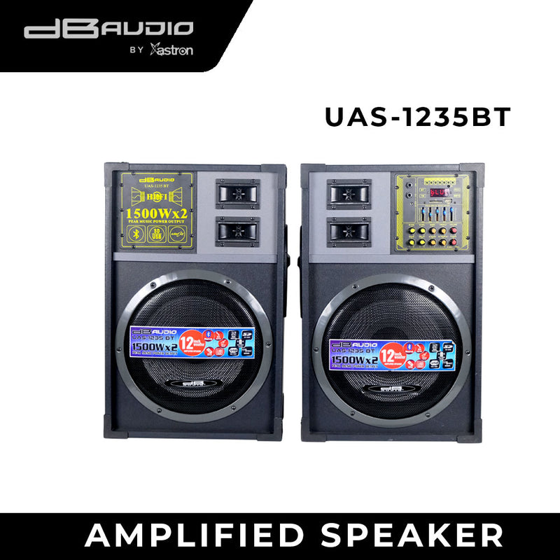 dB Audio UAS-1235BT Amplified Speaker