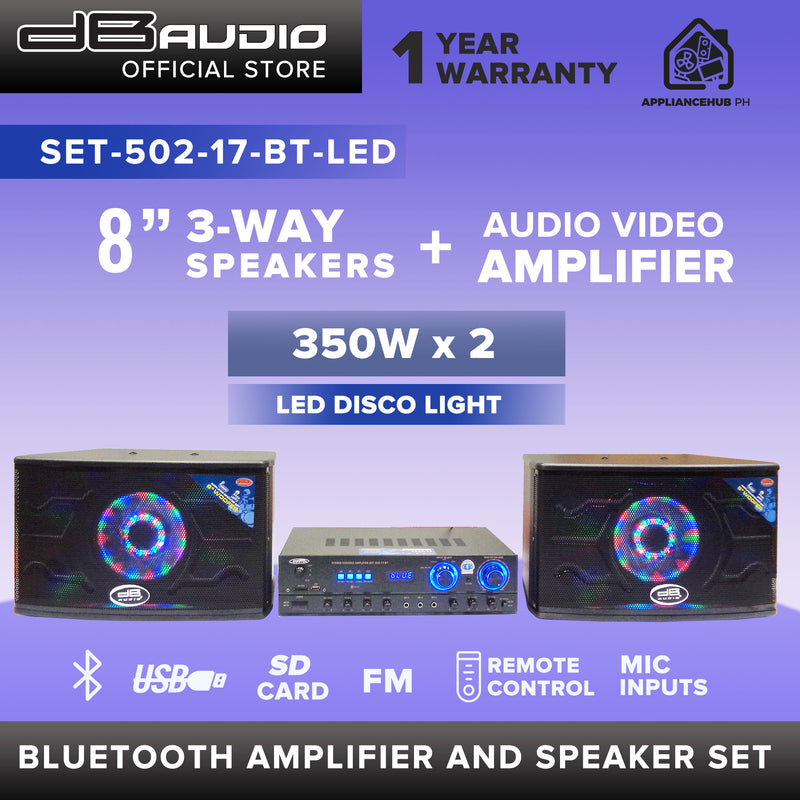 Db Audio SET-502-17 BT-LED 8