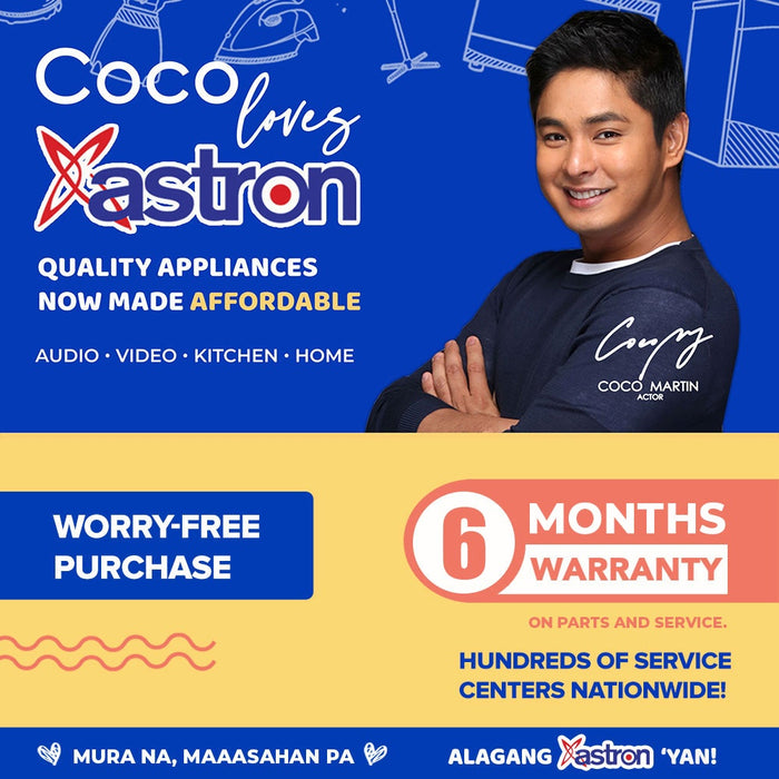 Astron QUICKPOT Multipurpose Electric Cooker - Blue | 1.8 Liter Capacity | Dry Heat Protection | Safe to touch | Nonstick Teflon Coated Surface