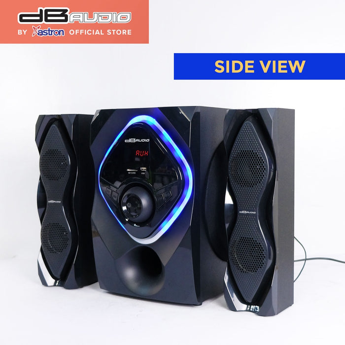 Db Audio MAX-82 2.1 Home Theater Subwoofer System | Bluetooth | 8" woofer | 1000 Watts | FM Radio