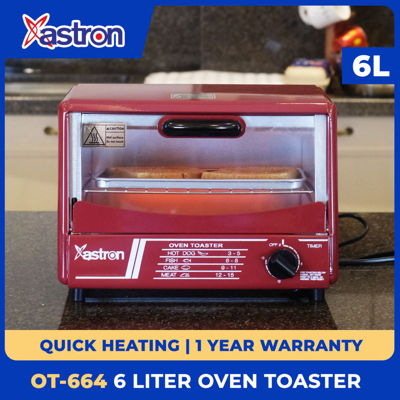 Astron OT-664 6L Oven Toaster