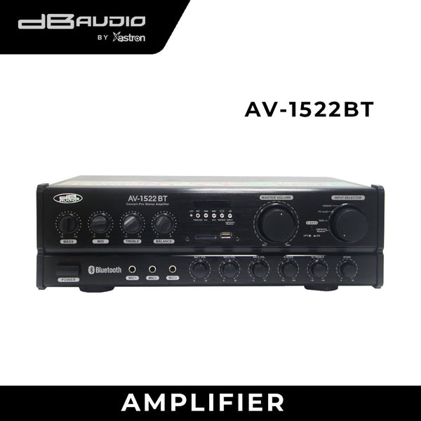 dB Audio AV-1522BT Amplifier