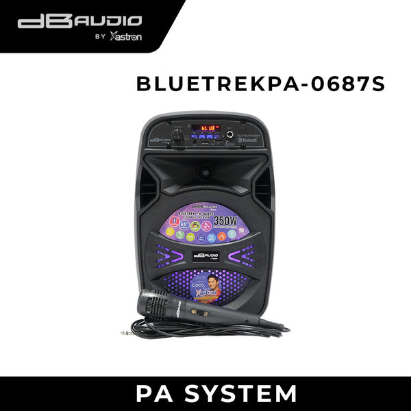 dB Audio BLUETREKPA-0687S PA System