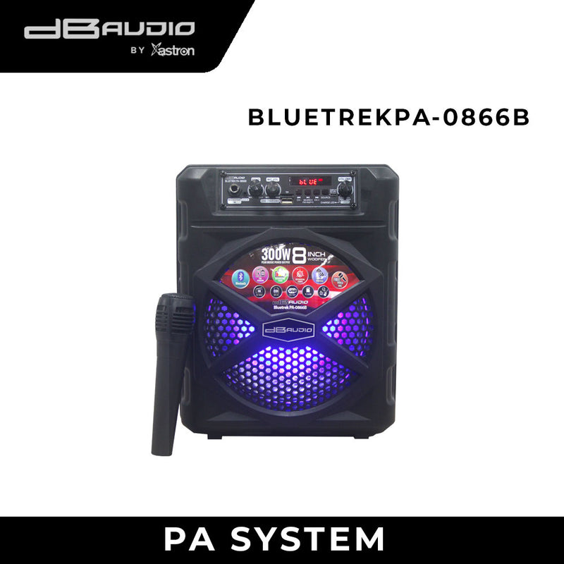 dB Audio BLUETREKPA-0866B PA System