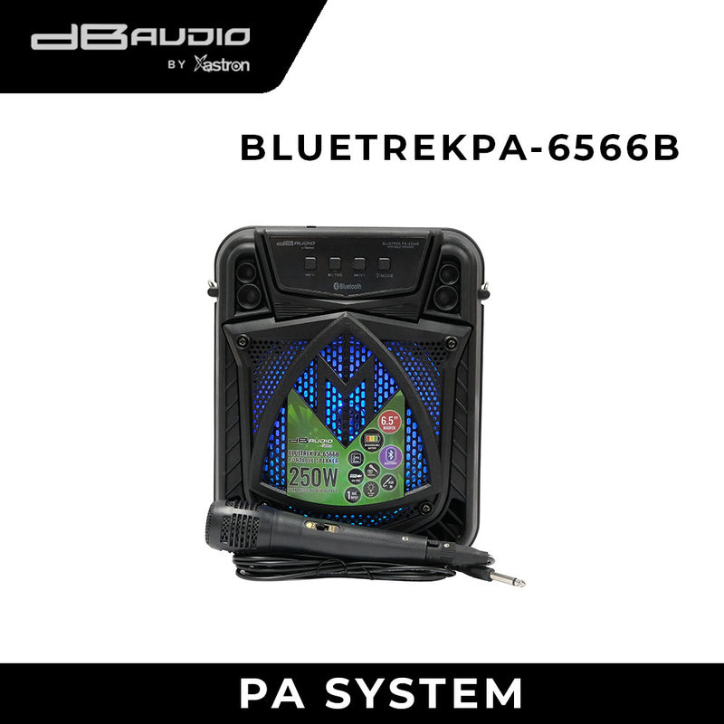 dB Audio BLUETREKPA-6566B PA System