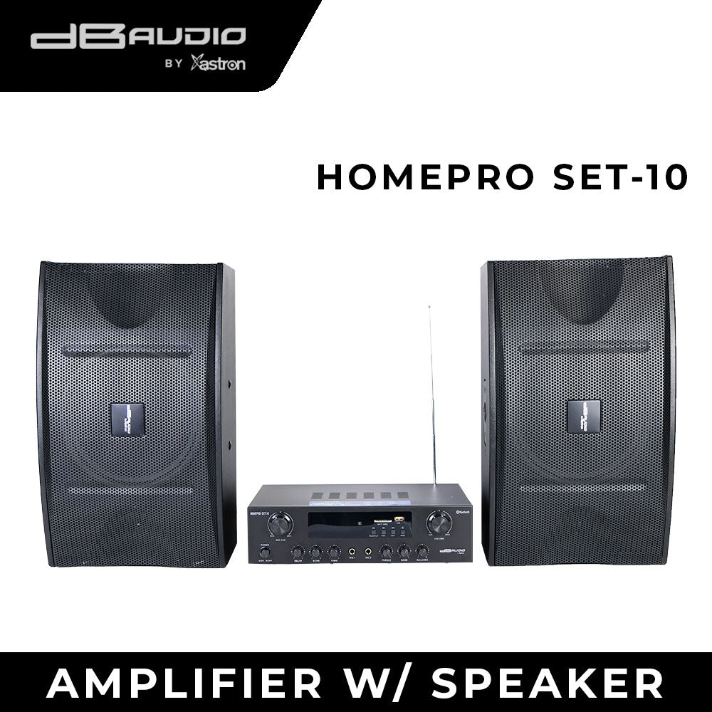 dB Audio HomeproSet10 Amplifier With Speaker — Astron Appliances PH