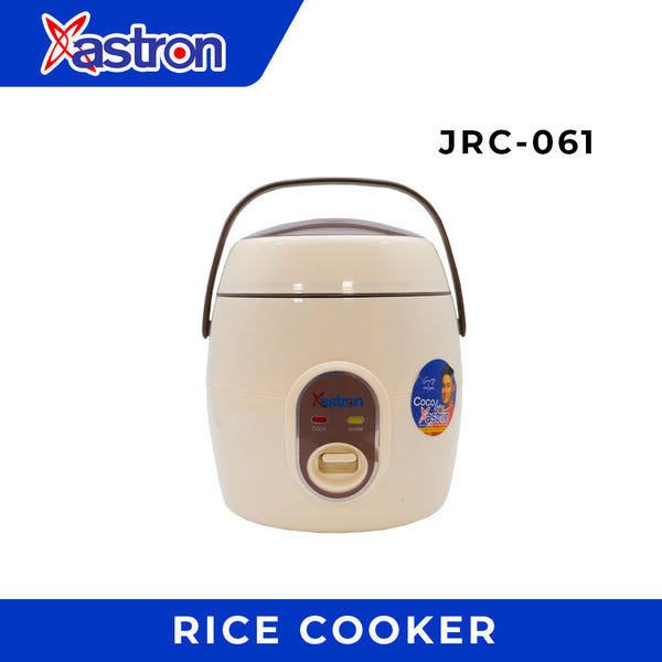 Astron JRC061 Jar Type Rice Cooker - Nude Beige | 0.6 Liter Capacity | Aesthetic | Minimalist | Ideal for 2-3 persons | Free paddle