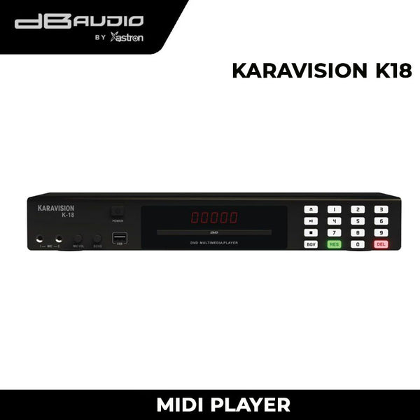 dB Audio By Astron KARAVISION K18 Midi Player
