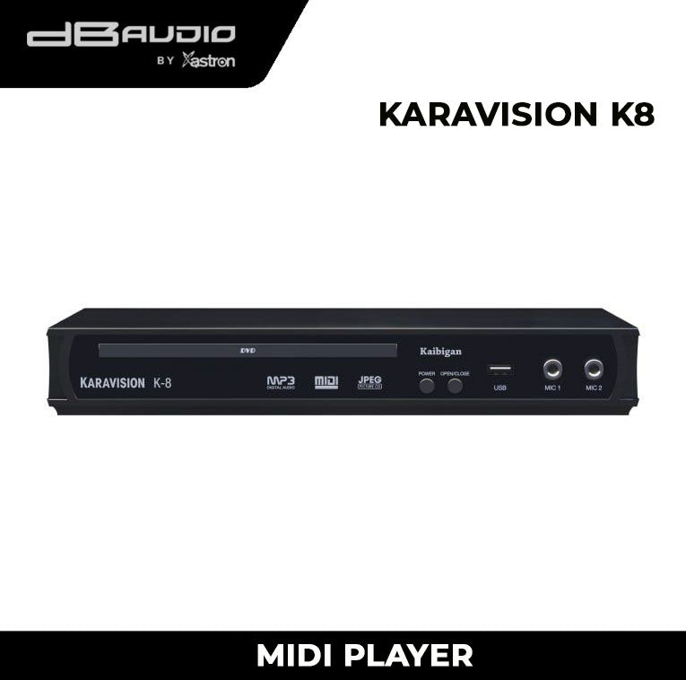 dB Audio By Astron KARAVISION K8 Midi Player