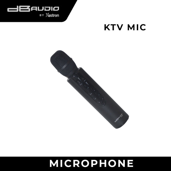 DB Audio by Astron KTVMIC All-in-One Karaoke Microphone & Speaker - Bluetooth | Wireless | Rechargeable