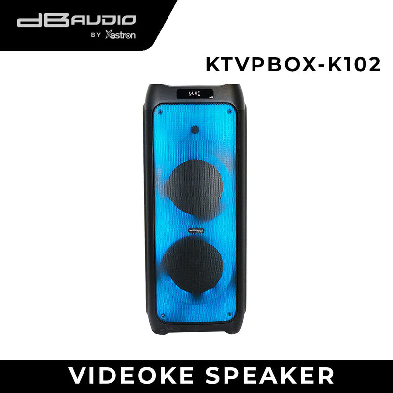 DB Audio by Astron KTVPBOXK102 Rechargeable Bluetooth Speaker with Built-in Video Karaoke | 10