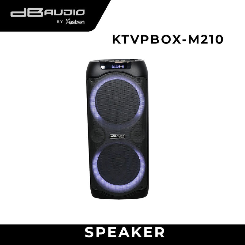 DB Audio By Astron KTVPBOXM210 Rechargeable Portable Speaker with Built-in Video Karaoke | 10