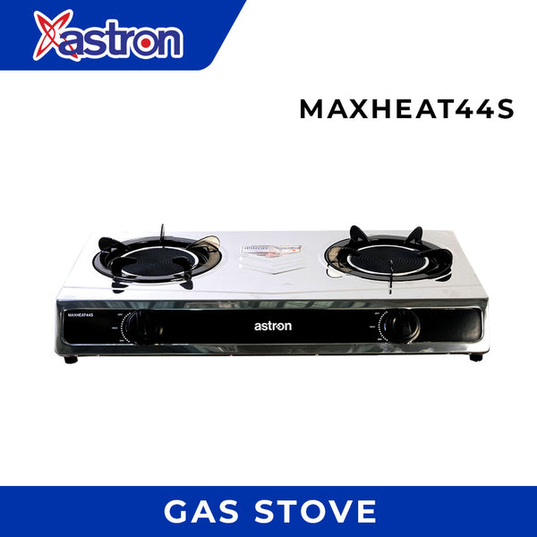 Astron MAXHEAT44S Double Burner Stove - | Infrared 40% LPG Savings | 1 year warranty