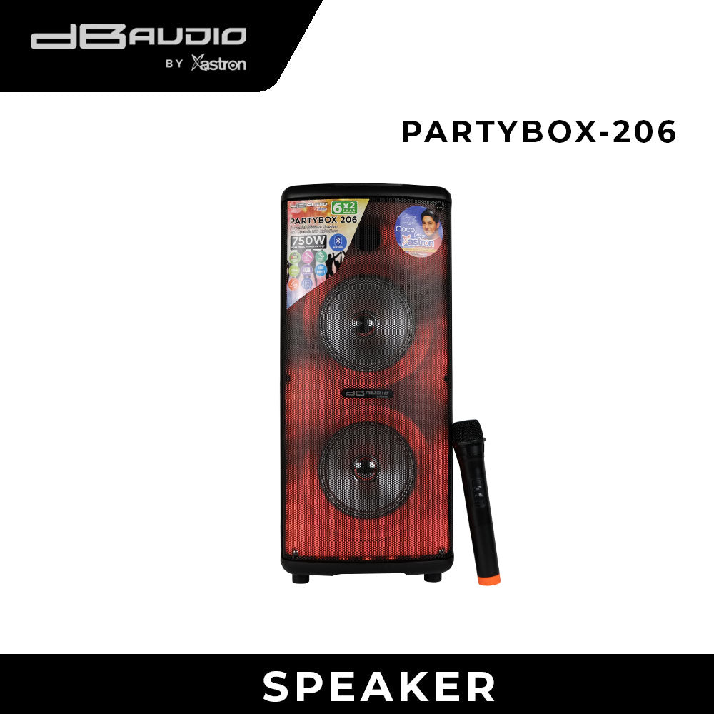 dB Audio PartyBox-206 Speaker — Astron Appliances PH