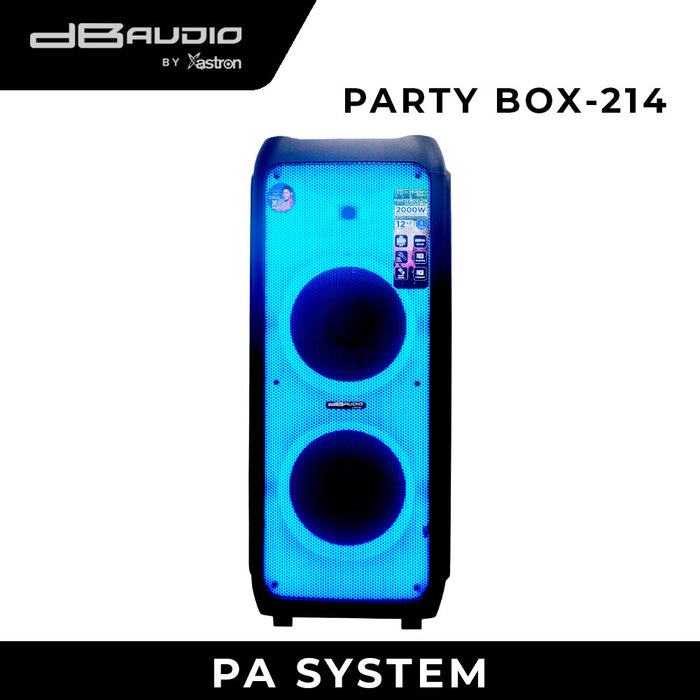 dB Audio Partybox-214 PA System — Astron Appliances PH