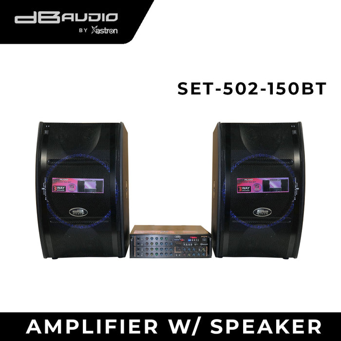 dB Audio SET-502-150BT Amplifier with Speaker — Astron Appliances PH