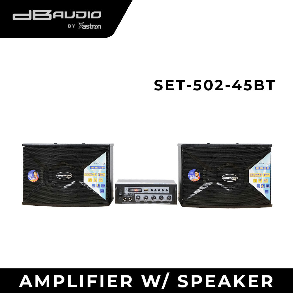 dB Audio SET50245BT Amplifier Set — Astron Appliances PH