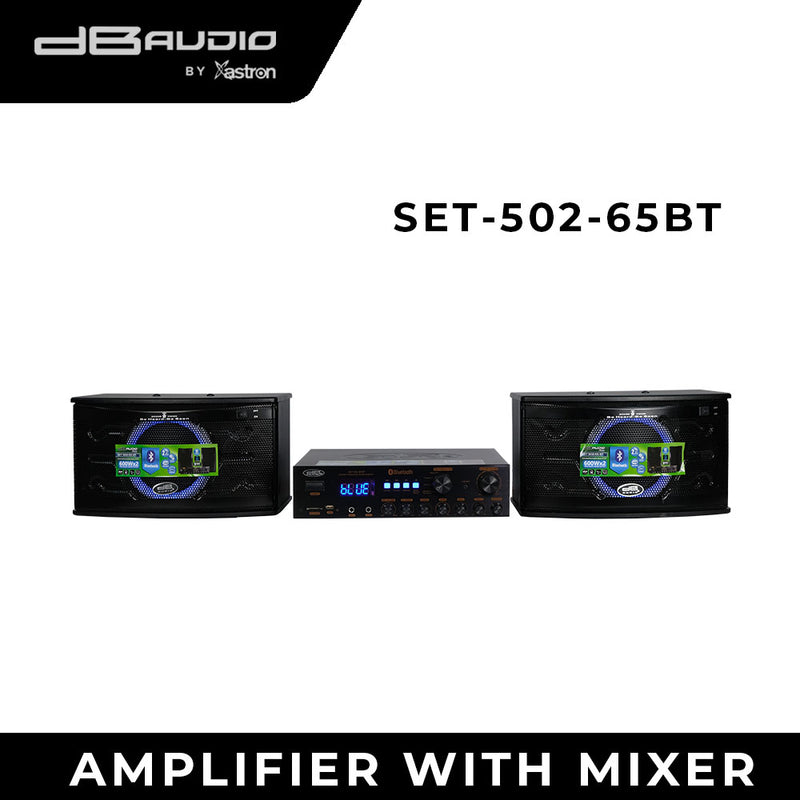 dB Audio SET-502-65BT Amplifier