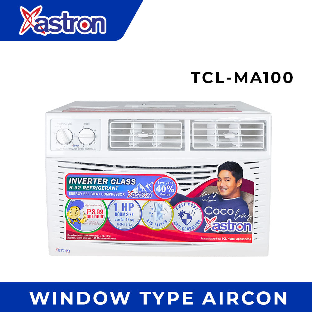 Astron TCLMA100 Aircon — Astron Appliances PH