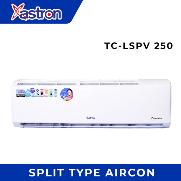 Astron 2.5HP Inverter Split-Type Aircon - TCLSPV250 | Energy Efficient | Low Noise | Anti-Rust Body | Durable Build