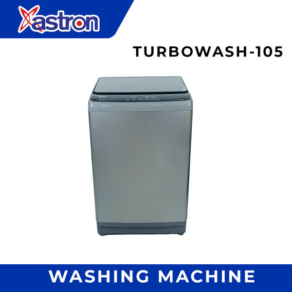 Astron TURBOWASH105 Fully Automatic Washing Machine - 10.5kg Capacity | Wash and Dry | Energy Efficient | Heavy Duty | Rust Proof