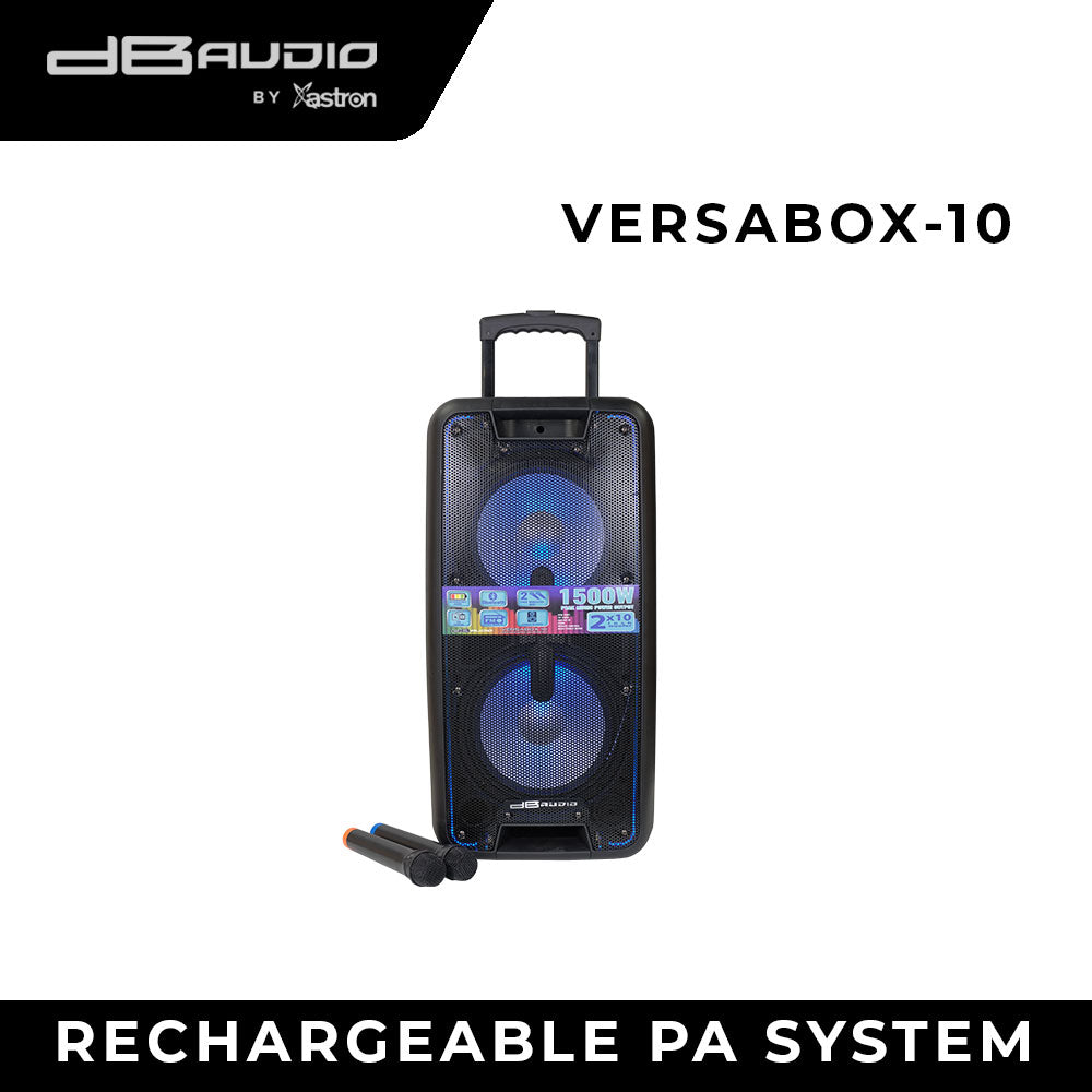 dB Audio Versabox-10 PA System — Astron Appliances PH