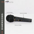 Db Audio by Astron MC20M138 Wired Pro-Series Microphone | 20 Meter Cable | Metal Body | Anti-slip | Studio-Quality Sound | Feedback Control