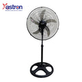 Astron Gigamax 20” Electric Stand Fan - Black | Heavy-Duty Cooling | XXL Design | 100W Mega Airflow