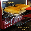 Astron OT664 Electric Oven Toaster - 6 Liter Capacity | Compact Size for Everyday Use | Maroon/Black