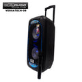 [FREE Wireless Microphone] DB Audio by Astron VERSATECH-08 Portable Mobile Trolley Bluetooth Speaker HIFI Boombox (8 inch woofers x 2) (200W x 2)  outdoor speaker  speaker for karaoke  rechargeable