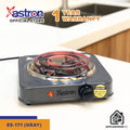 Astron ES-171 Single Burner Electric Stove | Portable | 1000W | Space-Saving Design