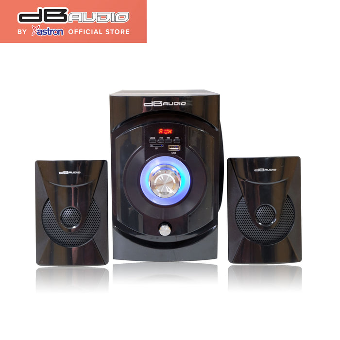 Db Audio MAX-42 2.1 Subwoofer System  Bluetooth  4" woofer  400W  FM Radio  Powerful Bass