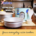 Astron PRC1318 Rice Cooker with Steamer - 1.8 Liter | Large Capacity | Aesthetic | Ideal for 6-10 persons | 700W | Free paddle