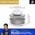 Astron TBX120 Turbo Broiler | 17L Capacity | 1300W | Compact | Efficient | High Power