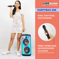 Db Audio PARTYBOX-206 Mobile trolley bluetooth speaker | 6