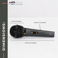 Db Audio by Astron MC15M199 Wired Pro-Series Microphone | 15 Meter Cable | Metal Body | Anti-slip | Studio-Quality Sound | Feedback Control