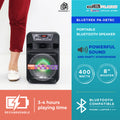 DB Audio by Astron BLUETREK-PA-0878C Portable Bluetooth Speaker (400W) (8