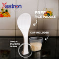 Astron MRC1005 Rice Cooker – 1 Liter Capacity | Compact Small Familiy Size | Keep Warm Function | Anti-Rust Body