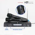 Db Audio MA-1177 Professional wireless microphone system | 2 wireless mic | size AA battery