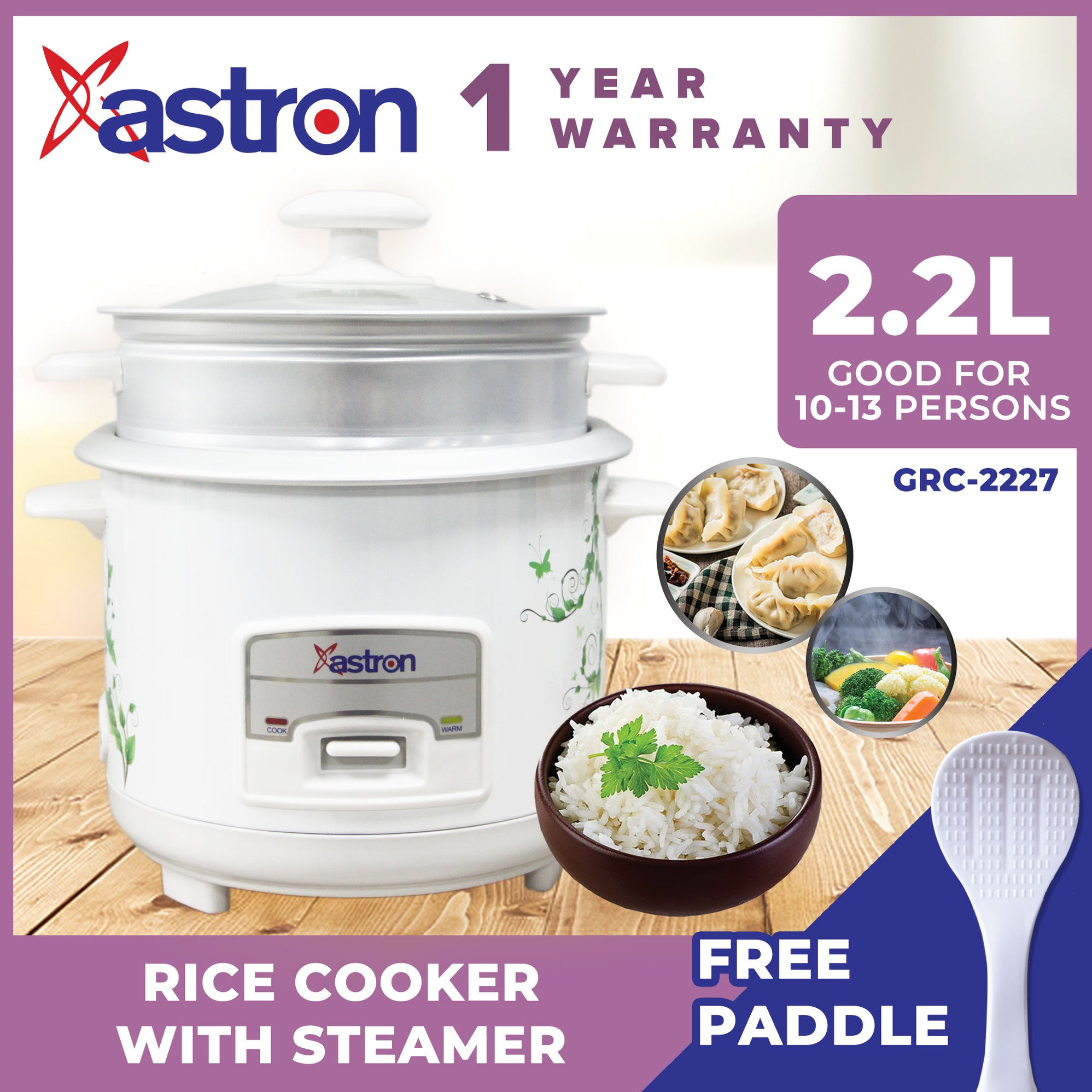 Rice Cooker — Astron Appliances PH