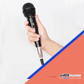 Db Audio by Astron MC192STD Wired Pro-Series Microphone with Stand | 10 Meter Cable | Metal Body | Anti-slip | Studio-Quality Sound | Feedback Control