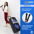 DB Audio by Astron VERSABOX10 Portable Mobile Trolley Speaker | Bluetooth | 2 Free Mics | Rechargeable | 10