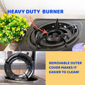 Astron GS-233T Teflon-Coated Double Burner Gas Stove  Heavy Duty  Non-stick Gas Stove  Easy to Clean