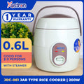 Astron JRC-061 0.6L Jar Type Rice Cooker (Mint Green)  3 cups  200W  2-3 persons  free paddle aesthetic rice cooker  minimalist rice cooker  pastel green rice cooker  small rice cooker
