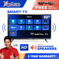 Astron 32 Inch Smart TV + A-LED3277+ | Online Exclusive | HD | Netflix & Youtube | Android Screen-Mirroring | extra-loud sound | WIFI + LAN | Flatscreen