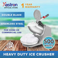 Astron ICECRUSHER Commercial Blender - Gray | Heavy Duty | Dual Blades | 500W | Business Use