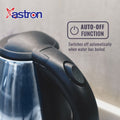 Astron EXPRESSO1.8 Electric Kettle/Espresso Pot - Silver | 1.8 Liter Capacity | Dual Function | Quick-Boil | Overheat Protection