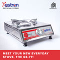 Astron GS-77 Heavy Duty Single Burner Gas Stove  Stainless Body
